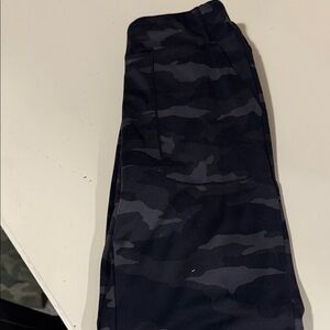Athleta Black Camo Kids Sweatpants